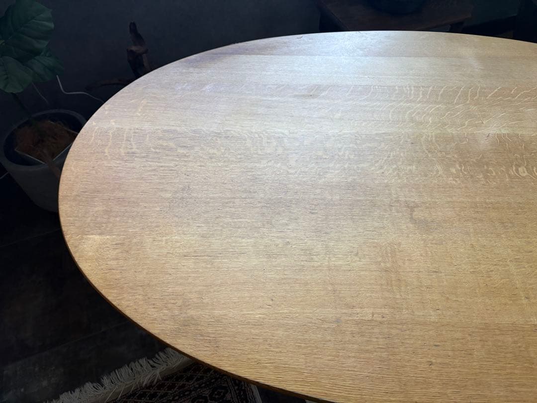 柏木工　KASHIWA ダイニングテーブル　オーバル型　ヴィンテージ　R