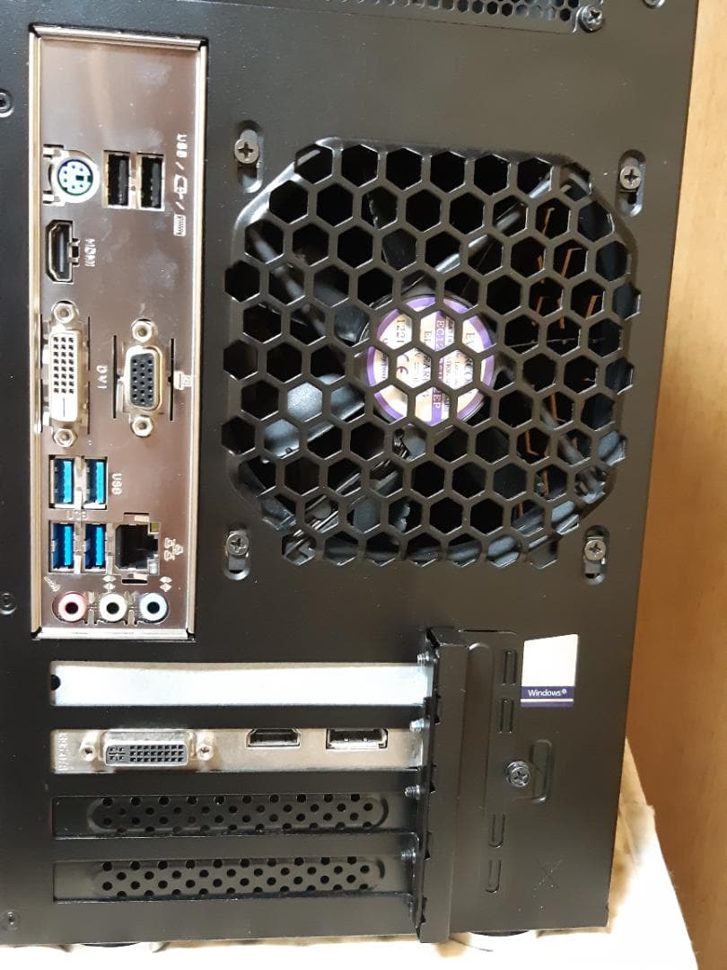 自作PC　RYZEN5 4500・8GB・128GB・GTX645・WIN11