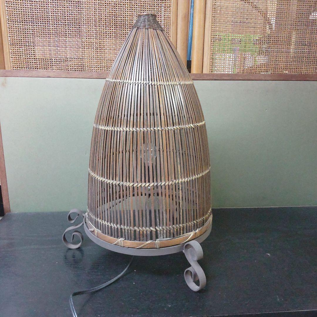 ★アジンチック竹細工フロアライト★
