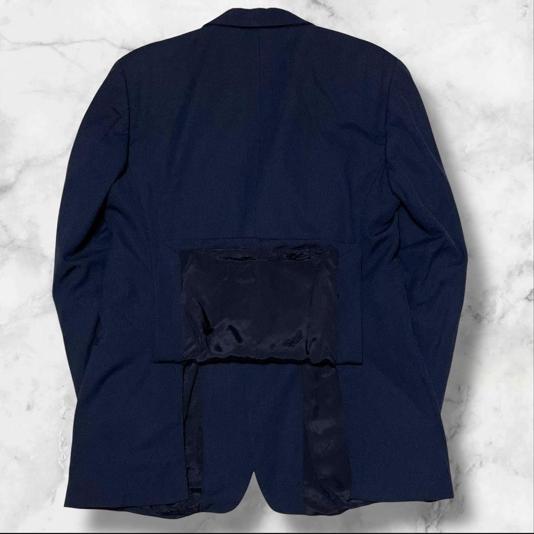 【極美品】エンポリオアルマーニ セットアップ スーツ 2B シングル ネイビー