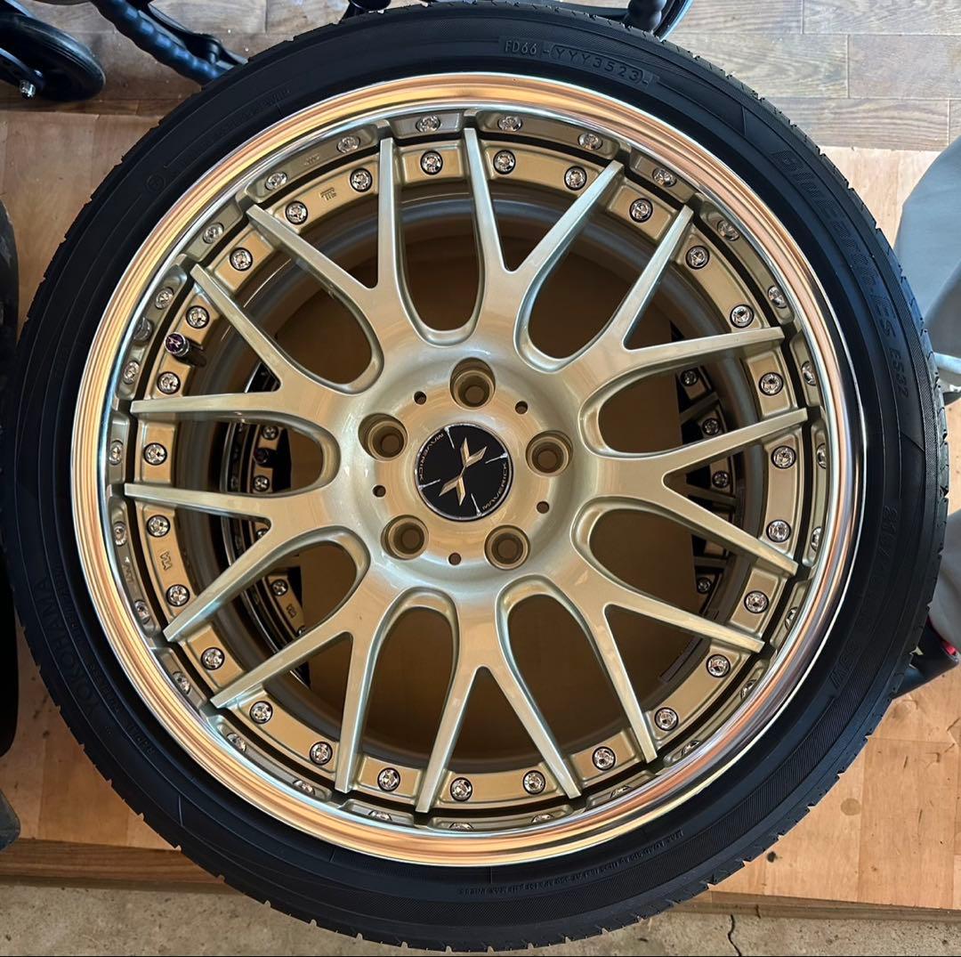 値下げ交渉可ウェッズマーヴェリック18インチホイール深リムヴォクシーノア