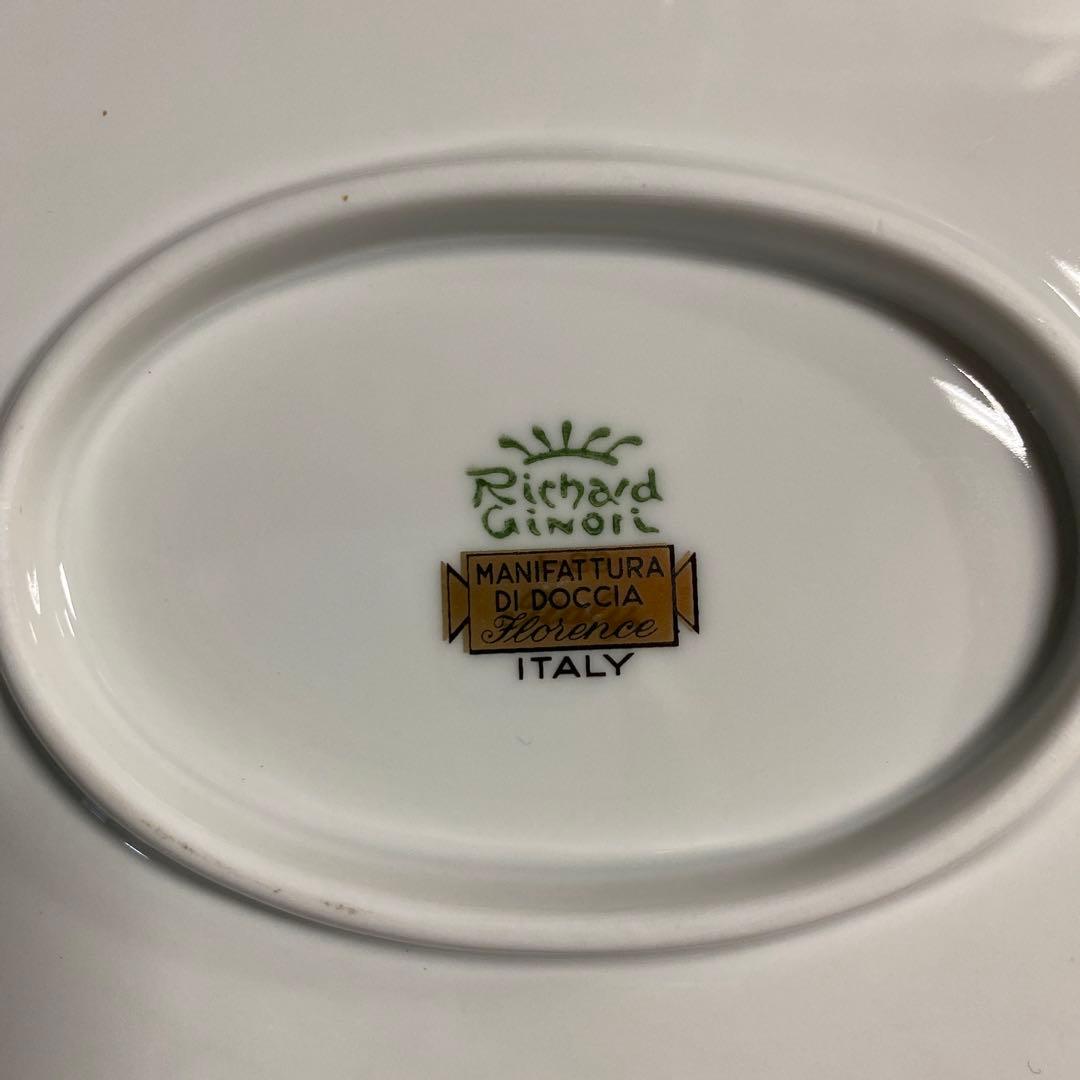 リチャードジノリリチャードジノリ　大皿　アンティックローズ オーバルプラター