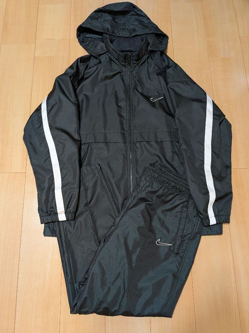 ひ*こ様 90s 銀タグセットアップ NIKE ナイロンジャケット パンツ