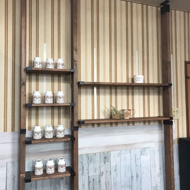 ラブリコ... ラブリコ...  棚 幅36+90 棚奥行18 ウォルナット