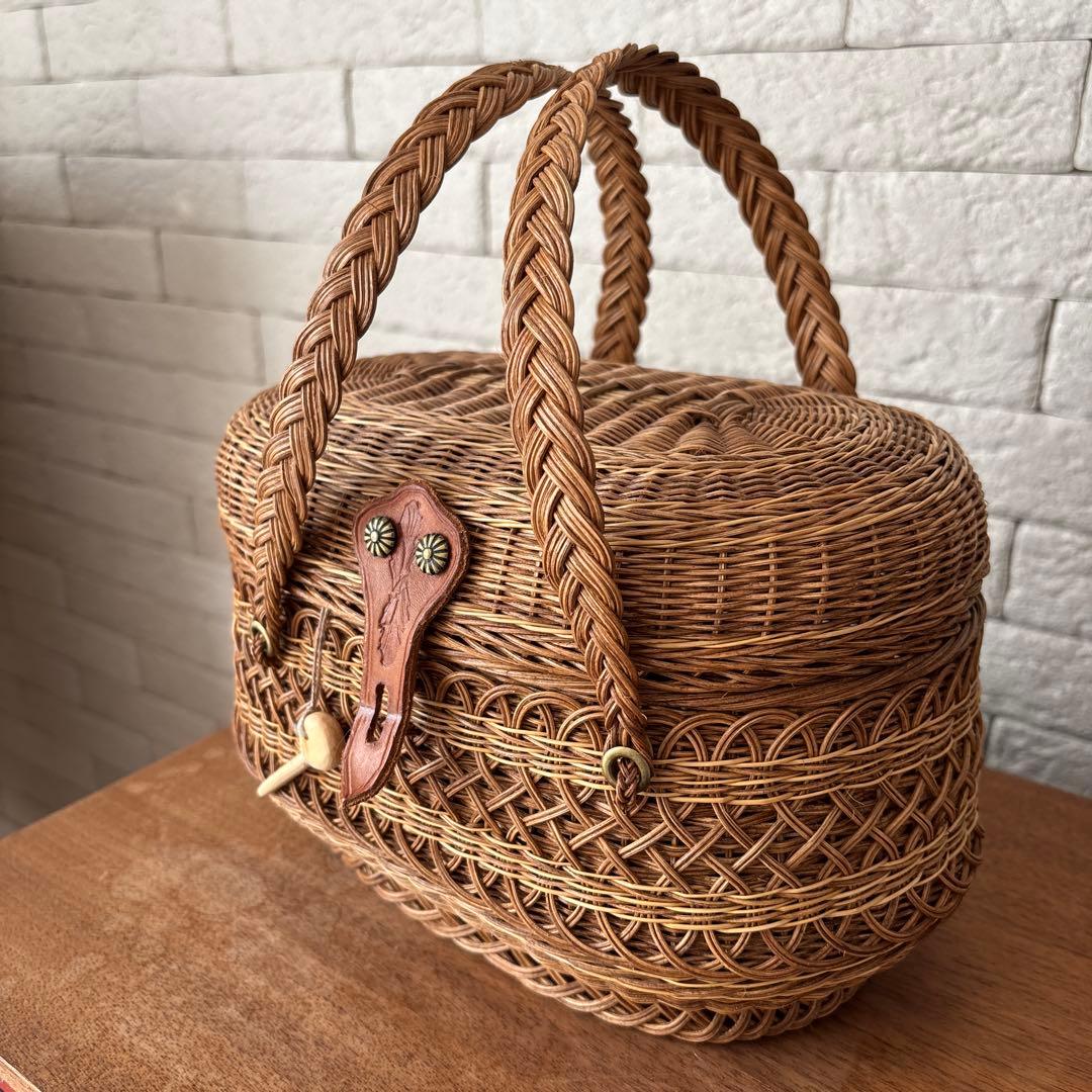 限定値下げパニエリュスティック フランス製 カゴバッグ サック・ドゥ・フィヨンせ