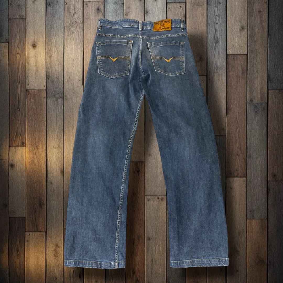 て*ら様 DIESEL ディーゼル ストレートデニム ジーンズW32総丈98cm