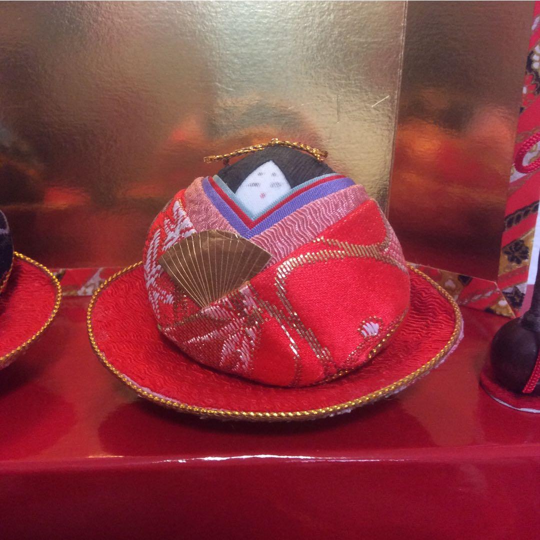 ちりめん貝雛 3段飾り