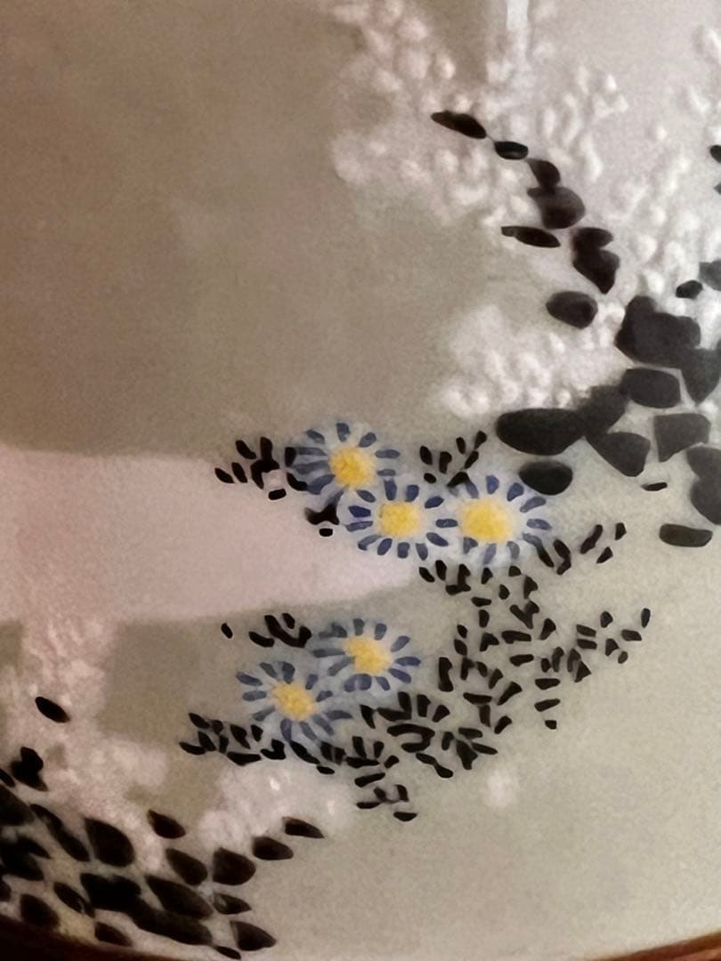 蔵出し　九谷　骨董　アンティーク　一輪挿　インテリア小物