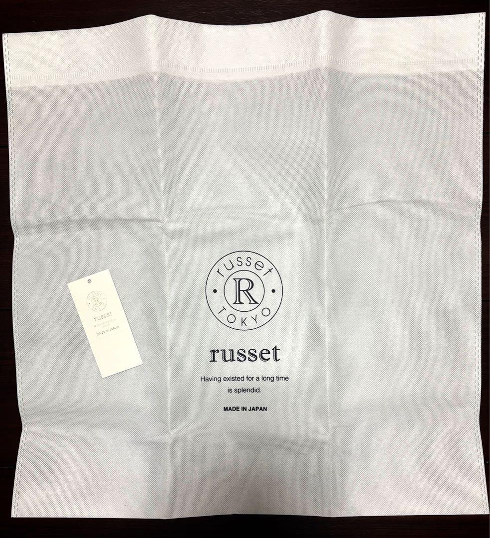 ラシット　ラウンドショルダーバッグ　ソフトレザー　美品