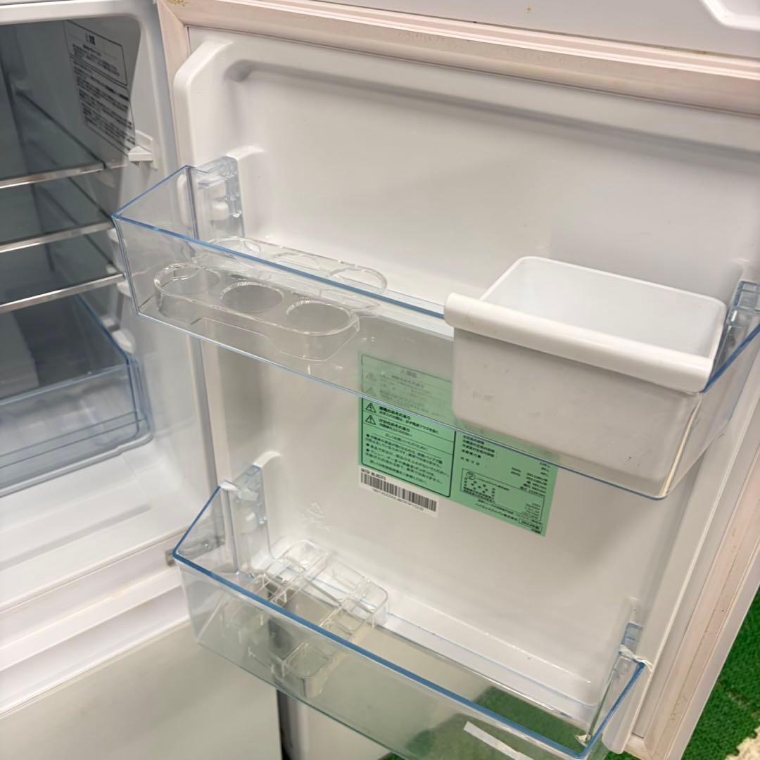 613 ホワイト　冷蔵庫　小型　一人暮らし　2ドア　6ヶ月保証　関東配送無料