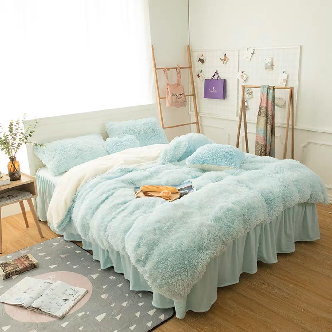 フリース素材 クイーンサイズ 寝具セット