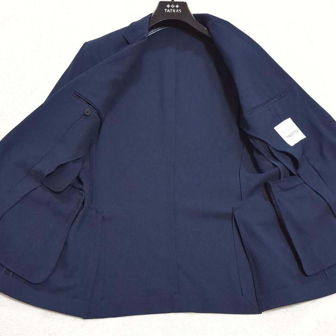 38R/40 マッキントッシュフィロソフィートロッター セットアップ スーツ 紺