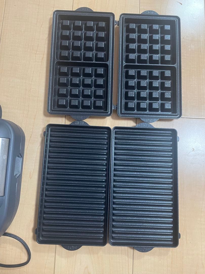 ビタントニオ　VWH-600 ワッフル&ホットサンドベーカー