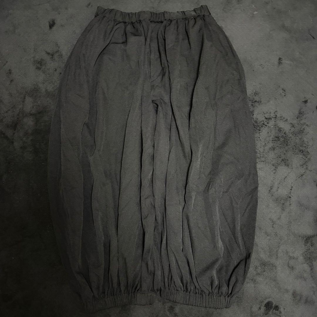 BLACK COMME des GARCONS 25AW エステル縮絨 パンツ