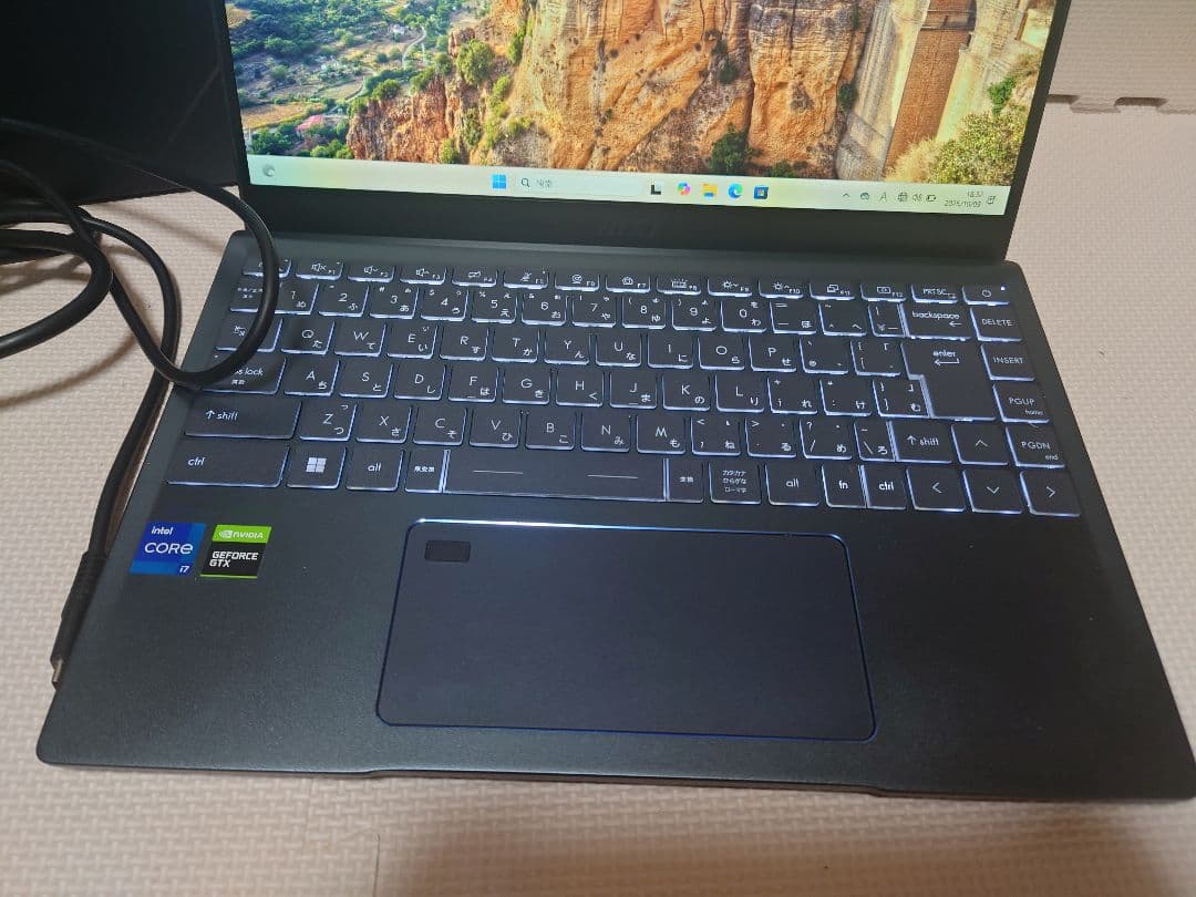 MSI Prestige 14型/i7-1195G7/GTX1650/1.3kg