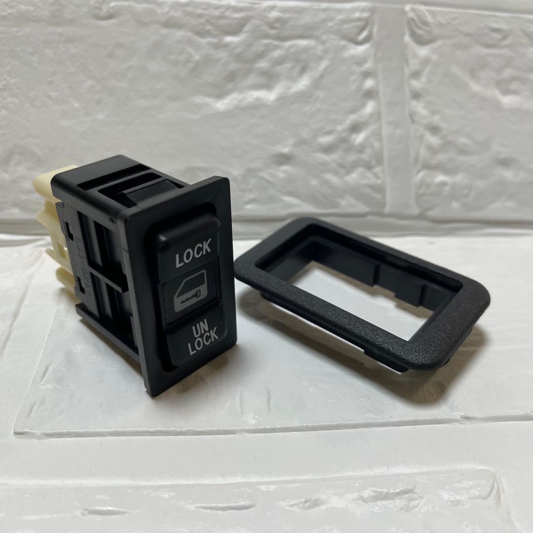 200系ハイエース★集中ドアロック★増設★希少★トヨタ純正スイッチ★新品未使用★