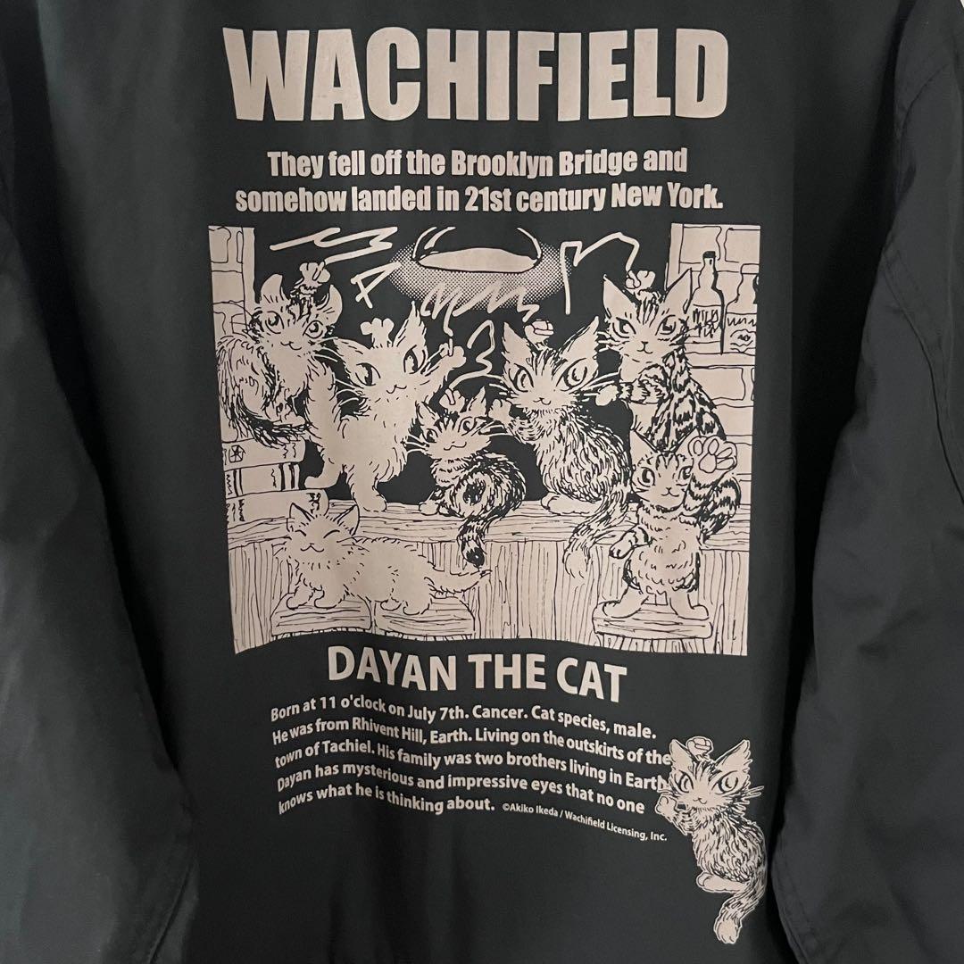 わちふぃーるど モッズコート ブラック F 猫 ダヤン WACHI FIELD