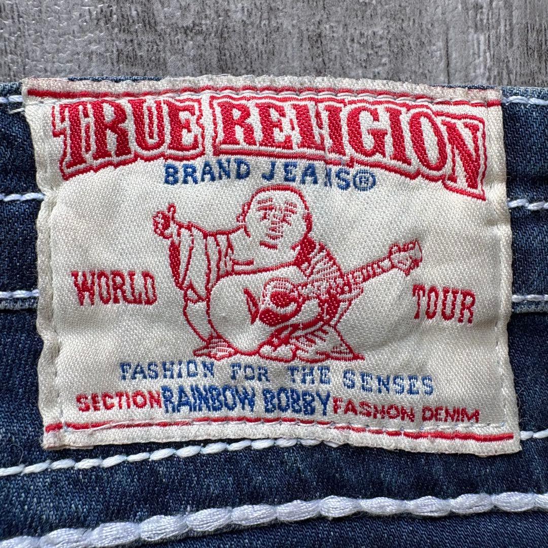 TRUE RELIGION rainbow bobby 白ステッチ 28