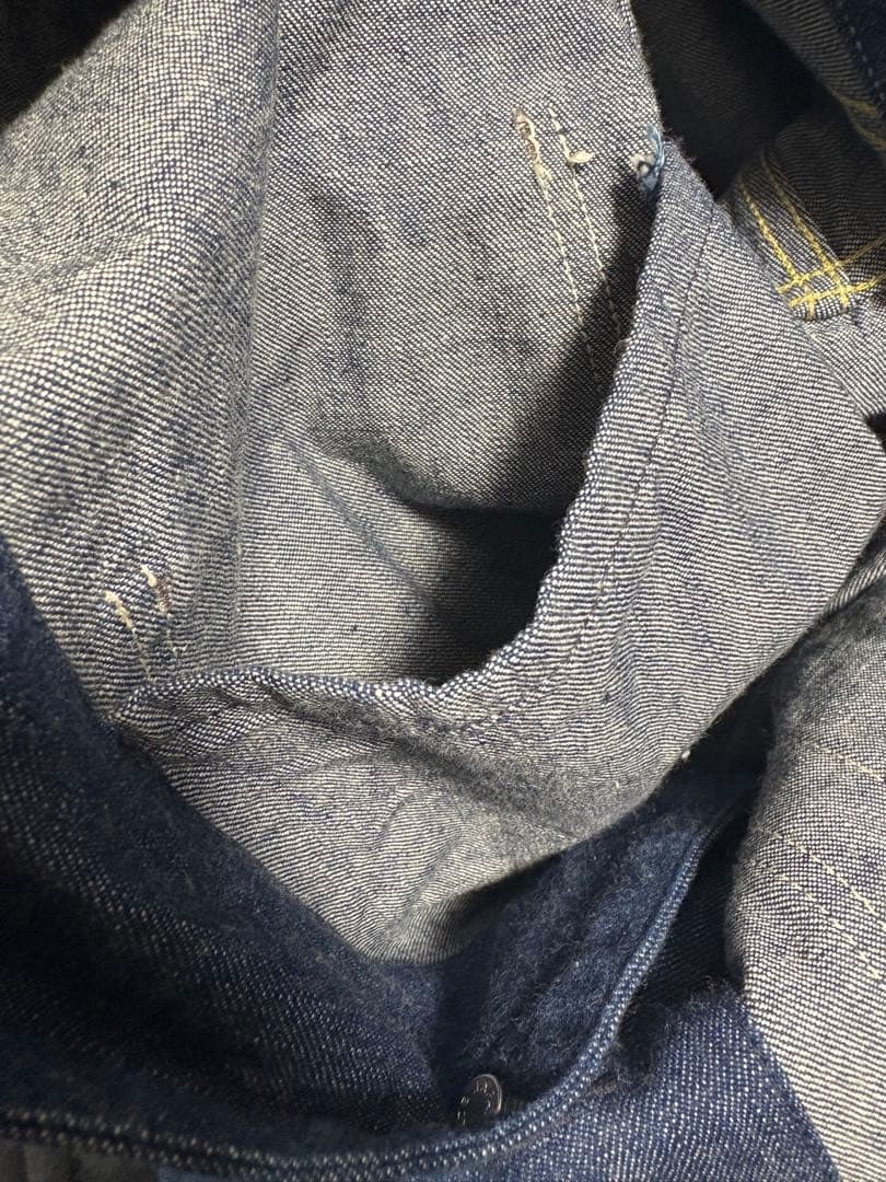 極美品！SPELL BOUND スペルバウンド デニムカバーオール 2 児島