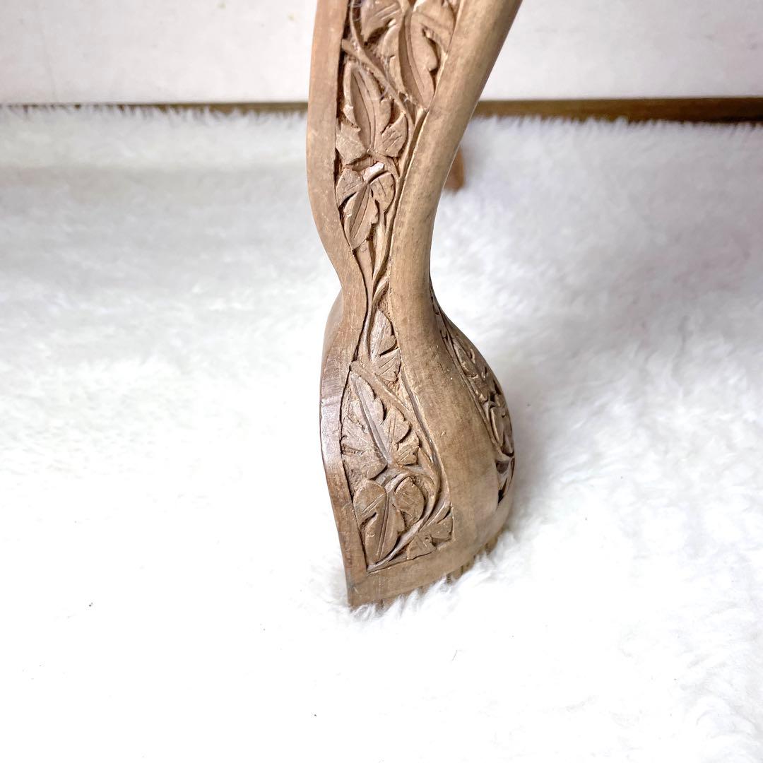 アンティーク 猫脚 猫足 家具 アジアン ローテーブル ガラス板83×45×37