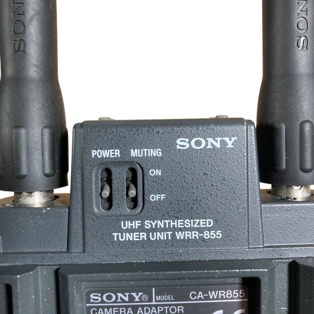 SONY WRR-855+CA-WR855ワイヤレスマイク+ワイヤレスアダプター