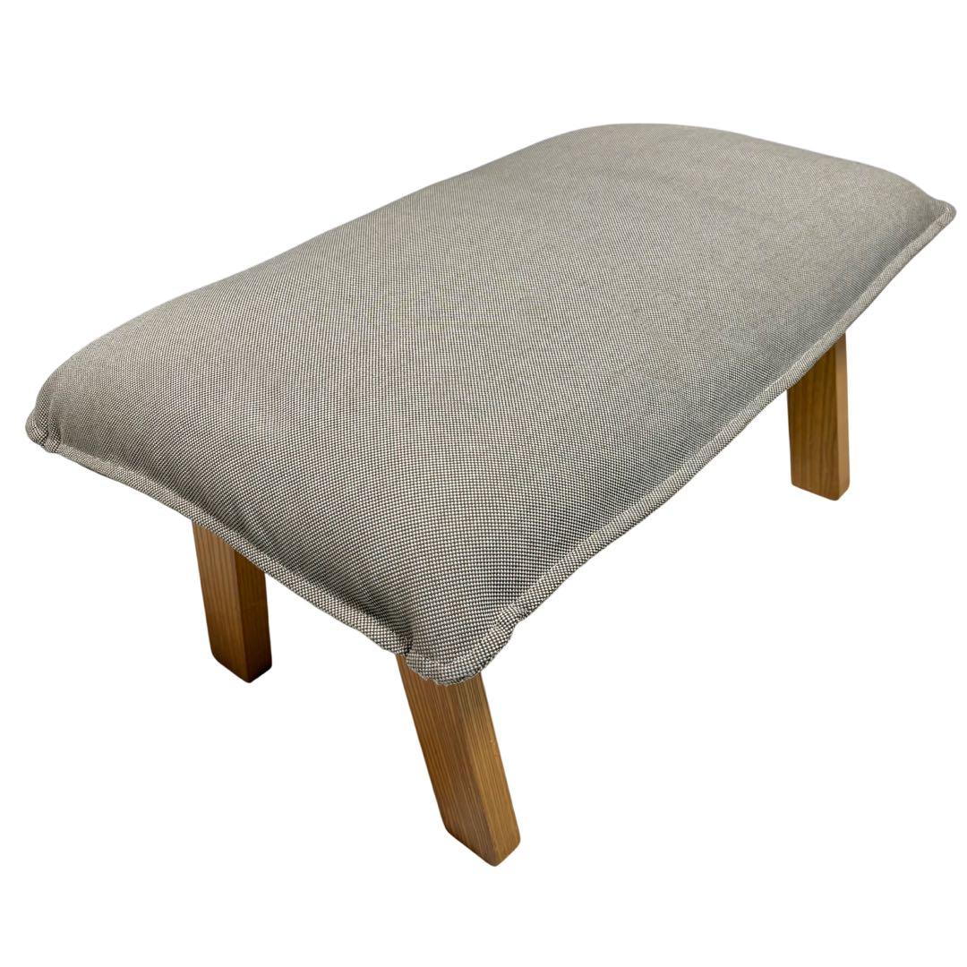 【美品】無印良品　ハイバックリクライニングソファ用「オットマン」