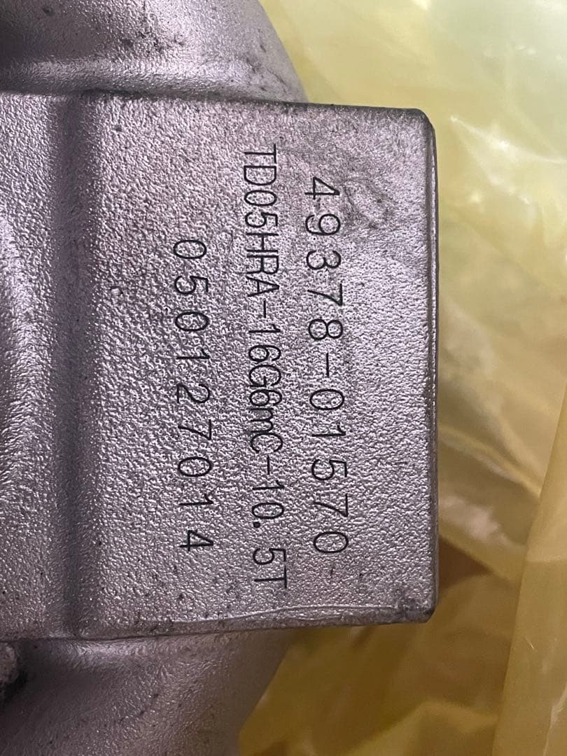 匿名発送　エボⅨ マグネシウムタービン　ジャンク品　CT9A