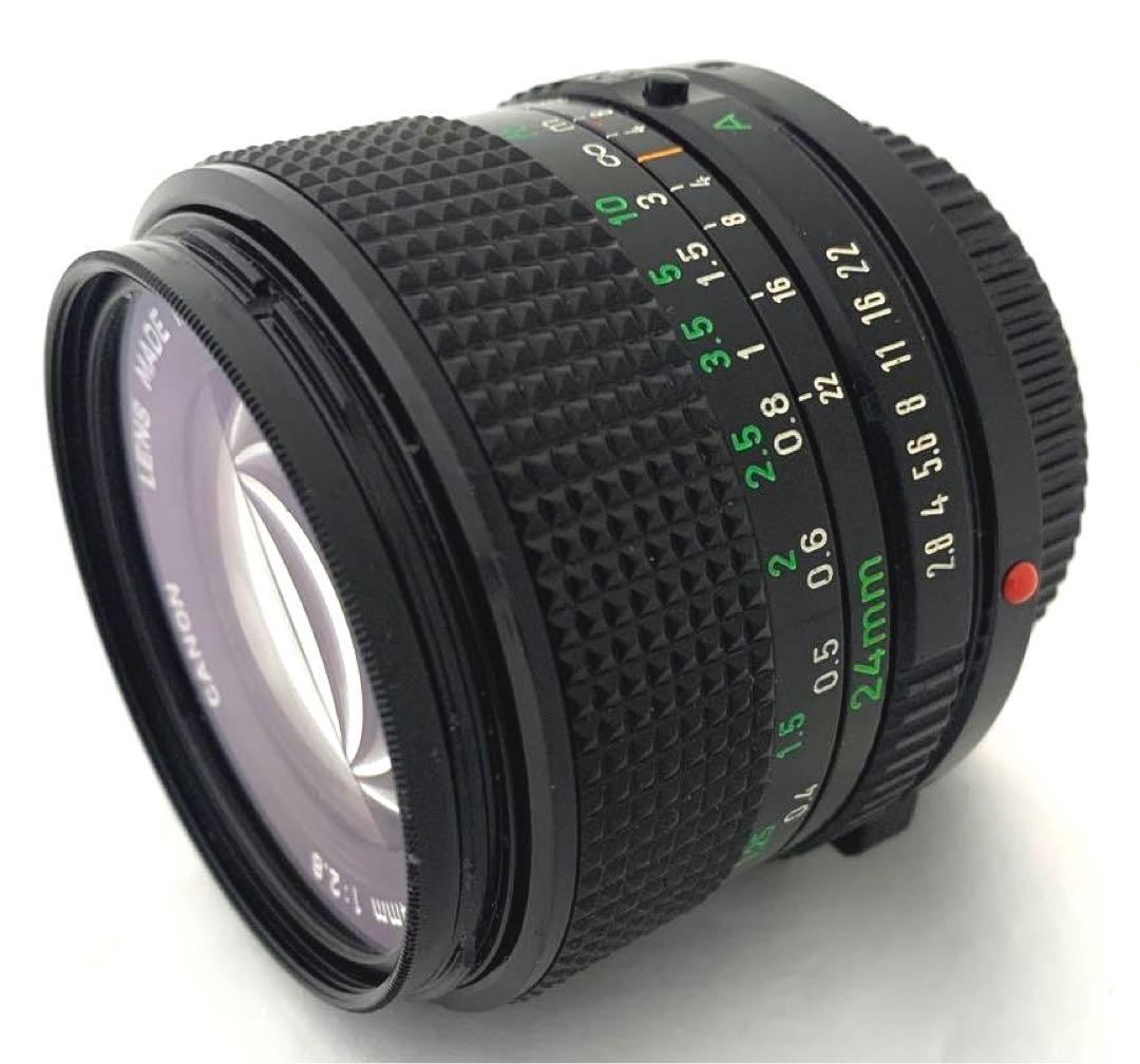 レンズ(単焦点) Canon New FD 24mm f2.8