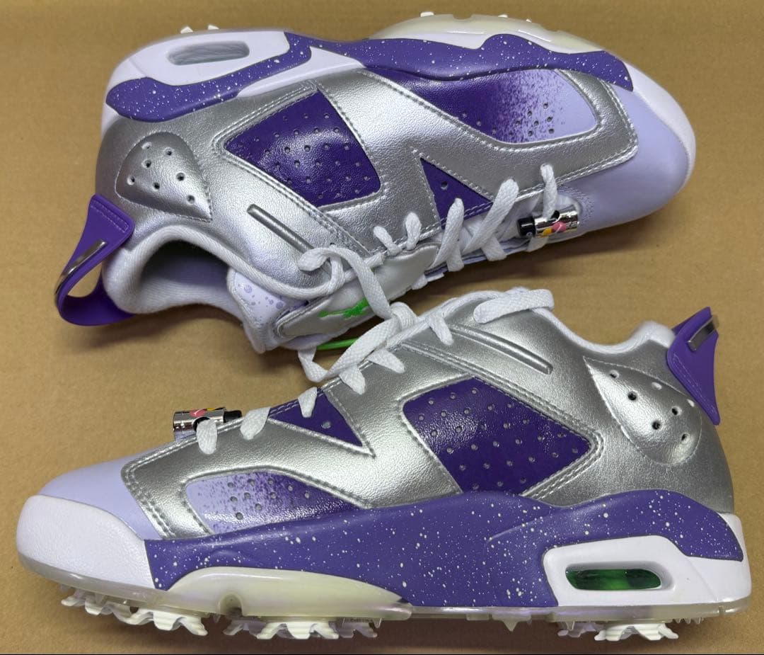 ナイキ エアジョーダン6 ロー AJ6 ゴルフ US Open 25.5cm