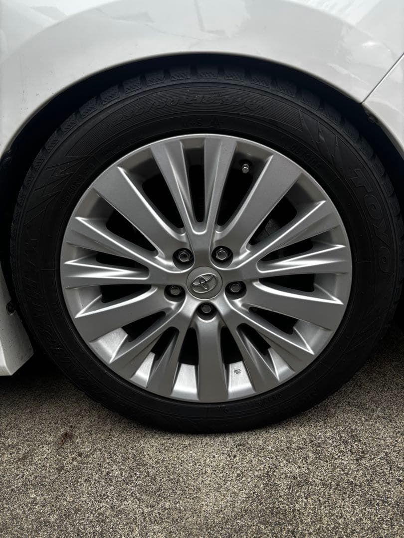 20アルファード　18インチ ホイールセット