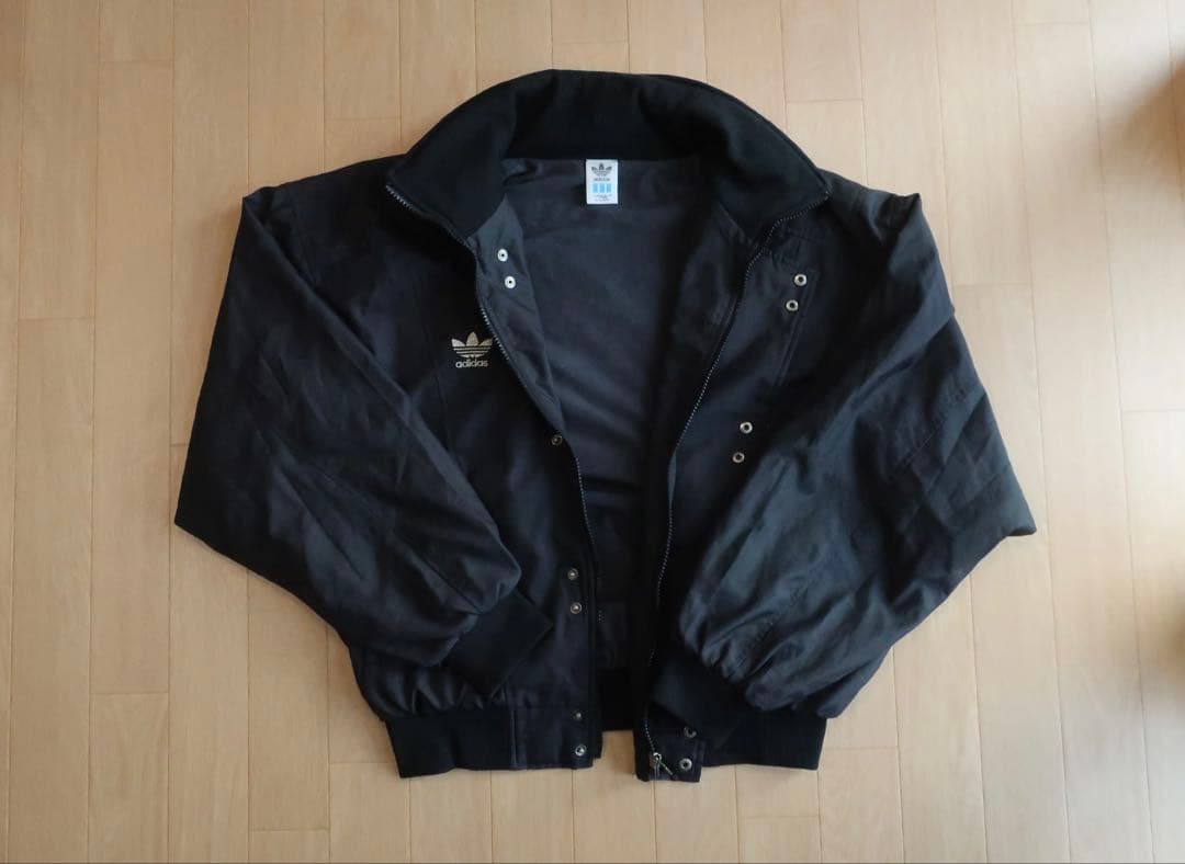 90s adidas デサント製 中綿ジャケットトレフォイル オールドアディダス