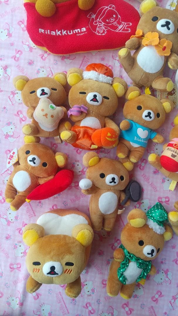 リラックマ　コリラックマ　ぬいぐるみ　ポーチ