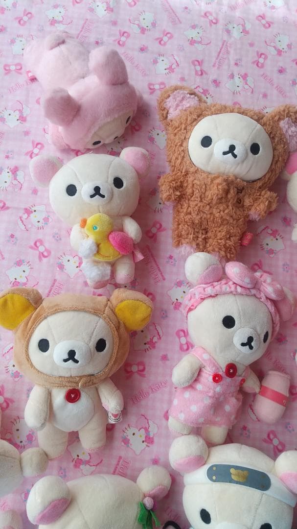 リラックマ　コリラックマ　ぬいぐるみ　ポーチ