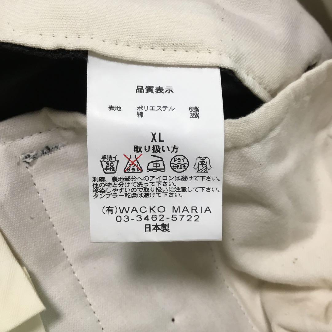 WACKO MARIA Guilty Parties 黒 チノパン XL