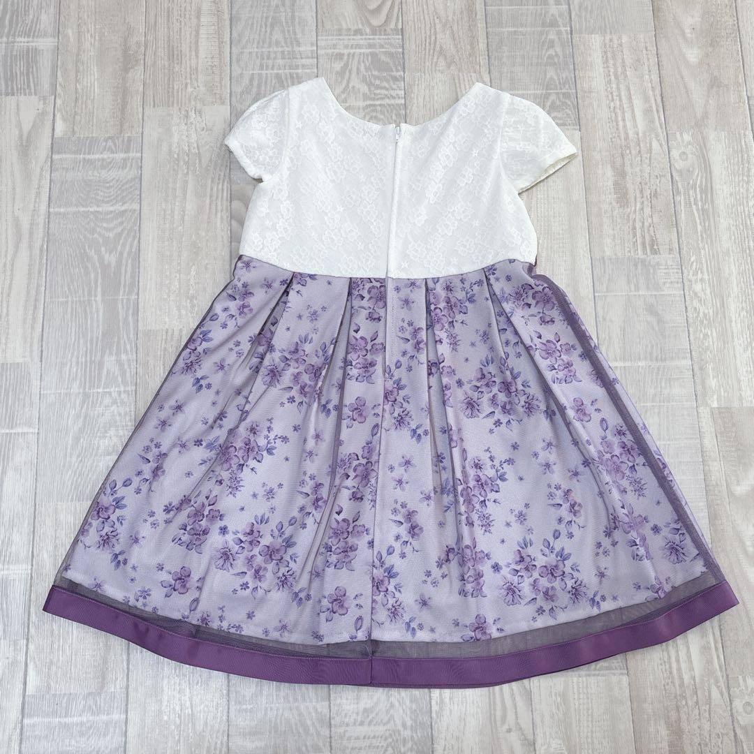 極美品♡プライベートレーベル フォーマルワンピース 卒園式 入学式 120