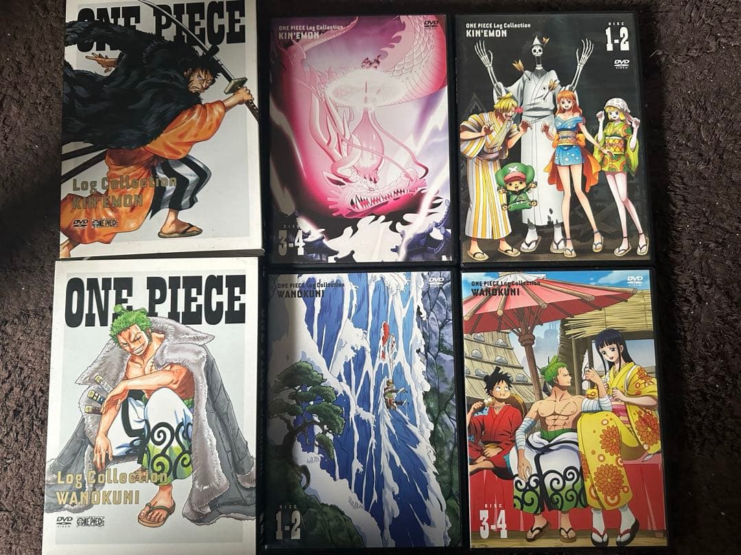 ワンピース　ログコレクション　アニメ　dvd