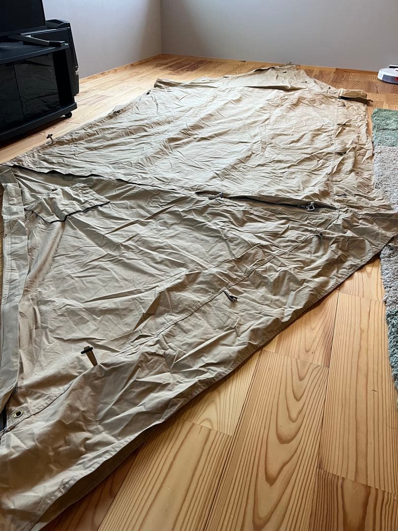 BUNDOK ソロベースex　二股ポール、グラウンドシートセット