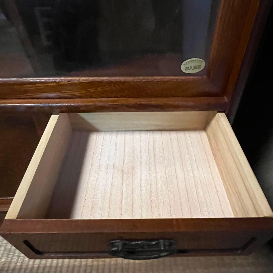 和家具 茶棚 サイドボード 水屋箪笥 木製収納