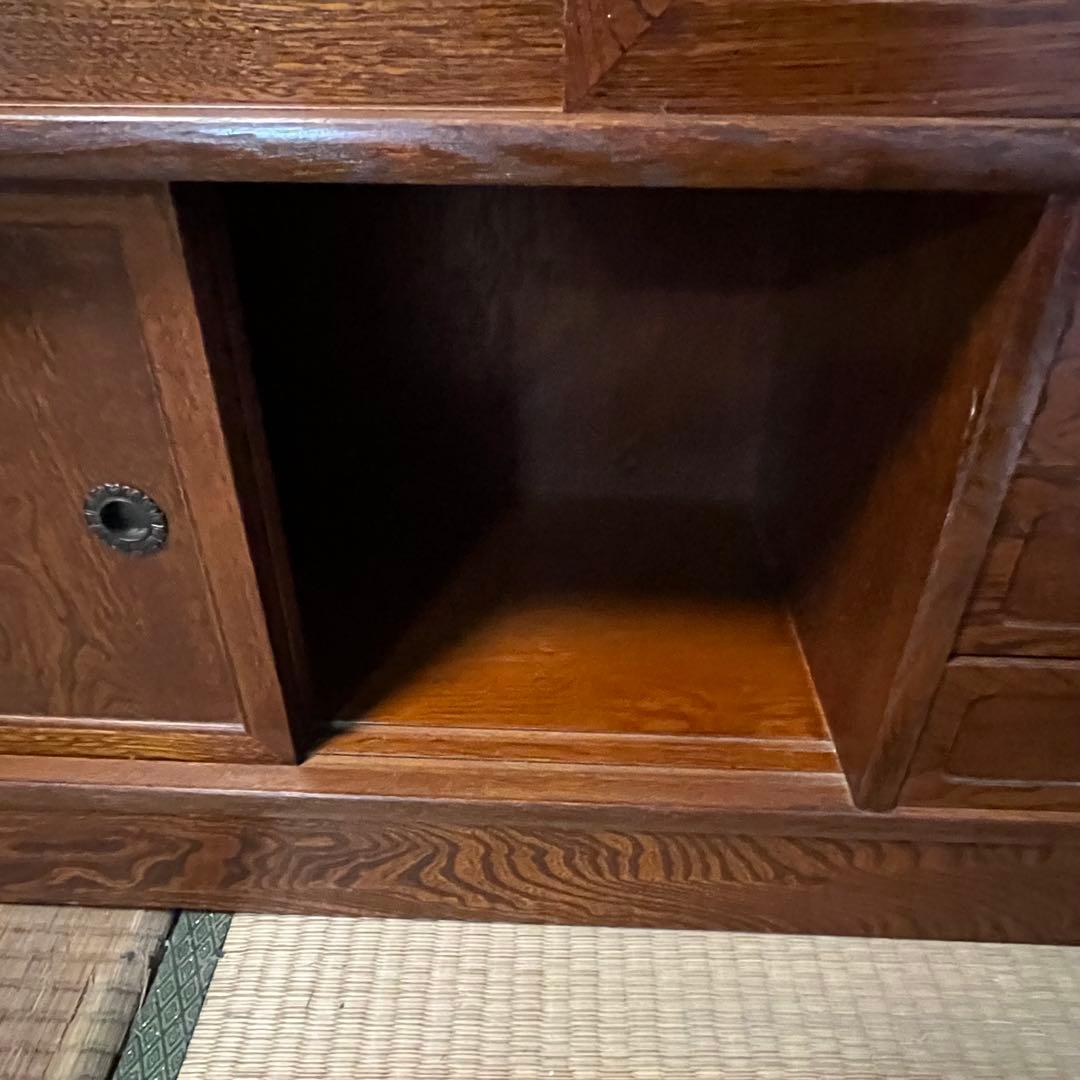 和家具 茶棚 サイドボード 水屋箪笥 木製収納