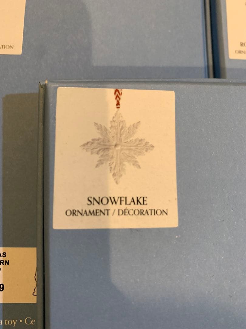  Ornament 5個セット　※箱シミあり