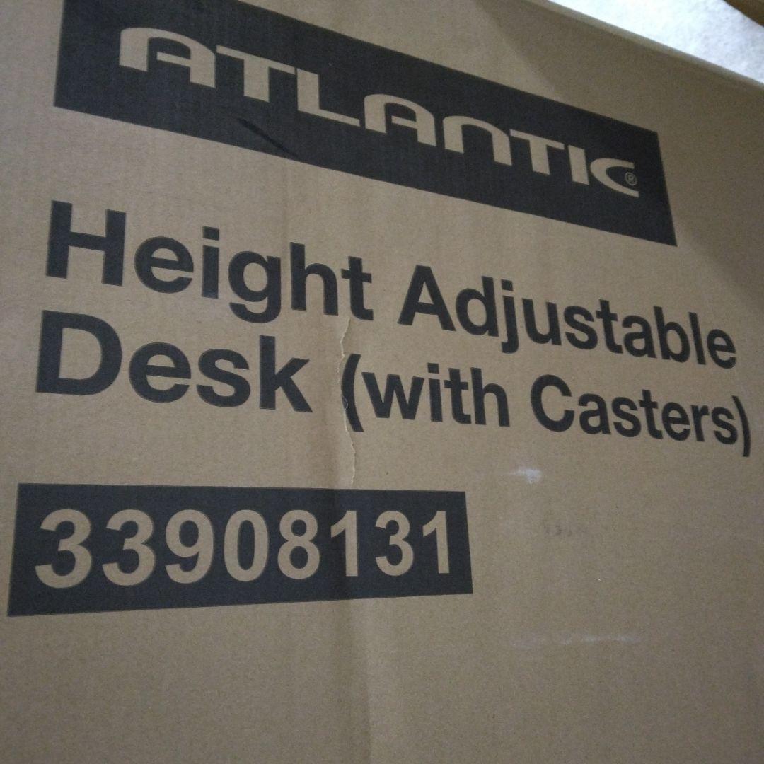 アトランティックAtlanticスタンディングデスク ホワイト 33908131