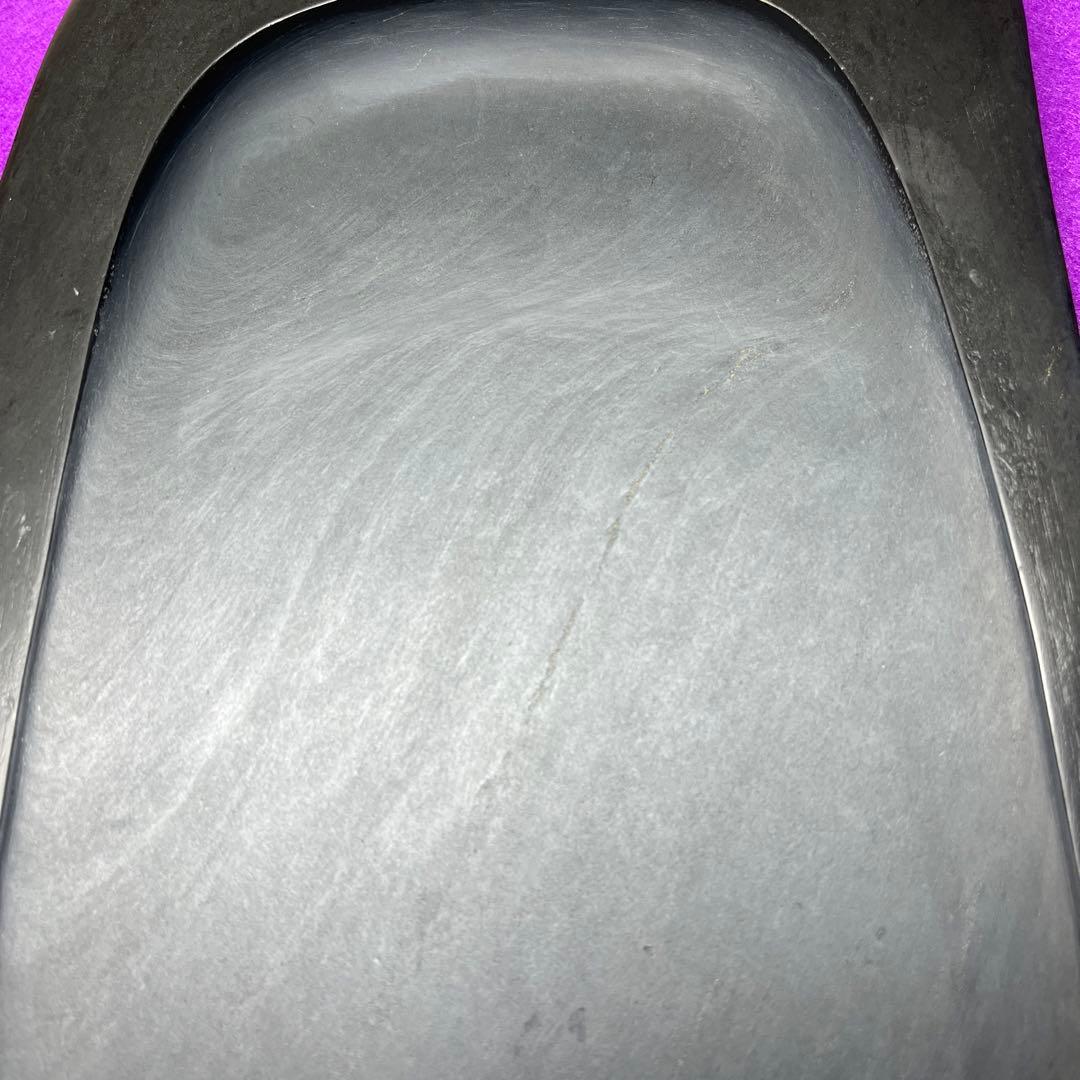 ⭕️ＦＵKＵ⭕️ 大型雨畑硯　芳龍閣硯舗鑑製