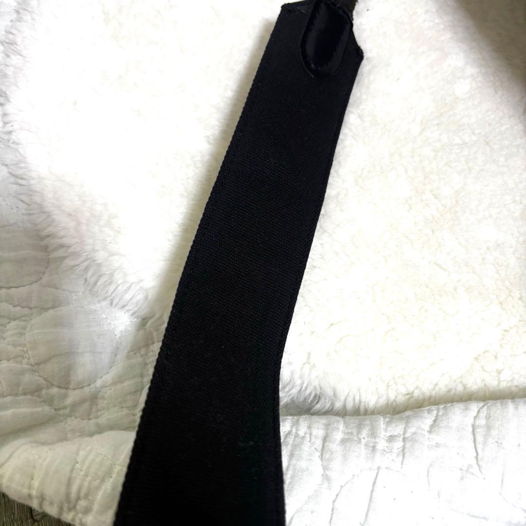 【希少】 SLOW スロウ ショルダーバッグ レザー ブラック　A4