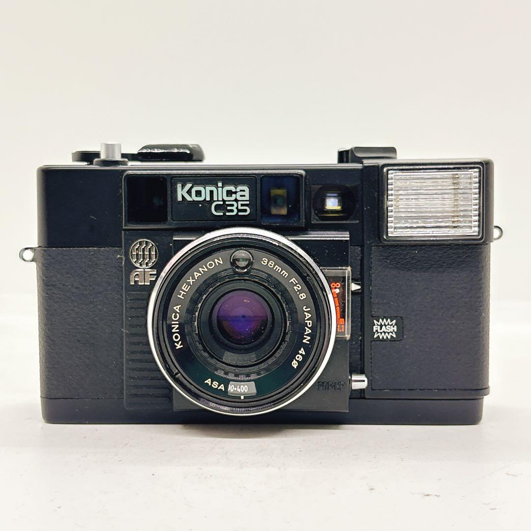 【整備済】 KONICA C35 AF フィルムカメラ コンパクトカメラ
