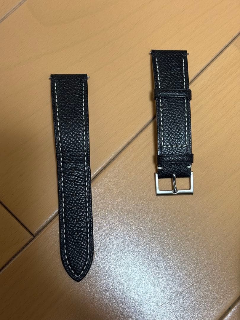 ミ*ン様 【THE SOLE 】レザーベルト 黒 ボックス付き