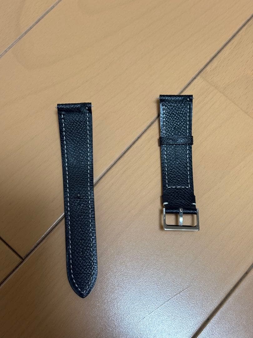 ミ*ン様 【THE SOLE 】レザーベルト 黒 ボックス付き