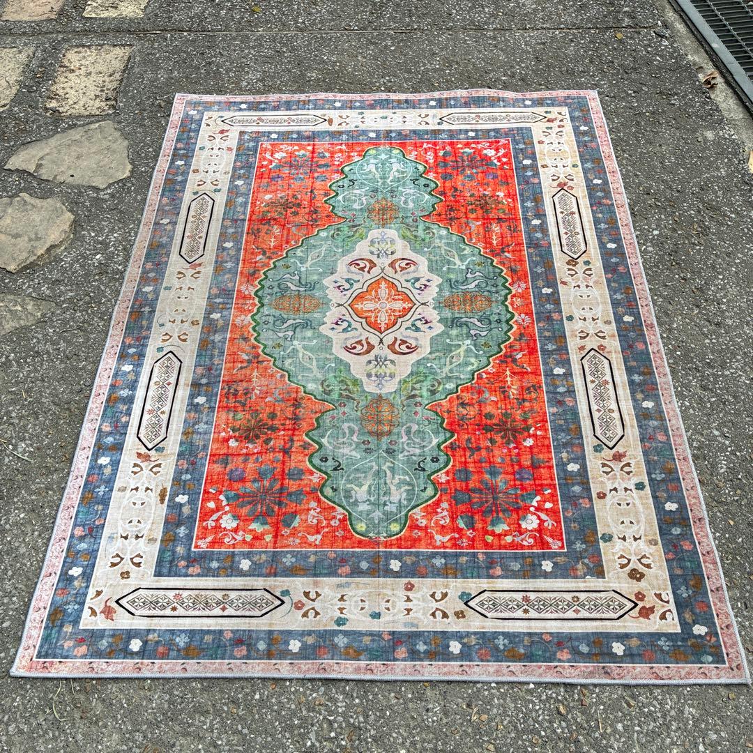 オリエンタルデザイン ラグ 160x120