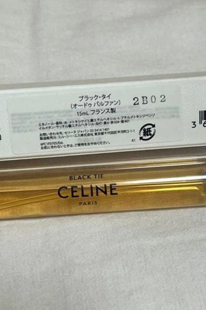 正規品　セリーヌ　CELINE black tie ブラックタイ　15ml 香水