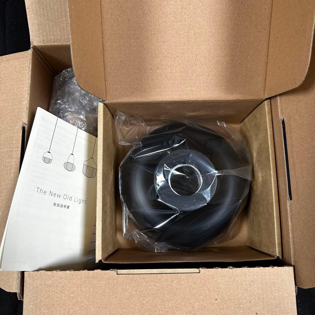 RED DOT受賞ランプ◇The New Old Light Small／黒