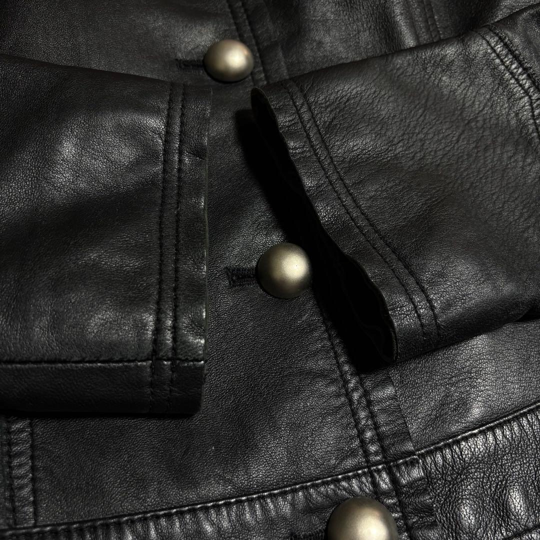 COACH コーチ シェル レザー ジャケット ライダース シングル 希少